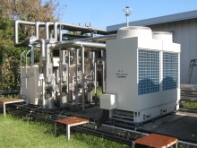 水処理施設・装置：水族館冷却設備
